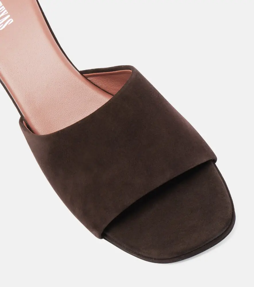 Paris Texas Ava suede mules | Thumbnail 3 Paris Texas Ava suede mules | Thumbnail 3