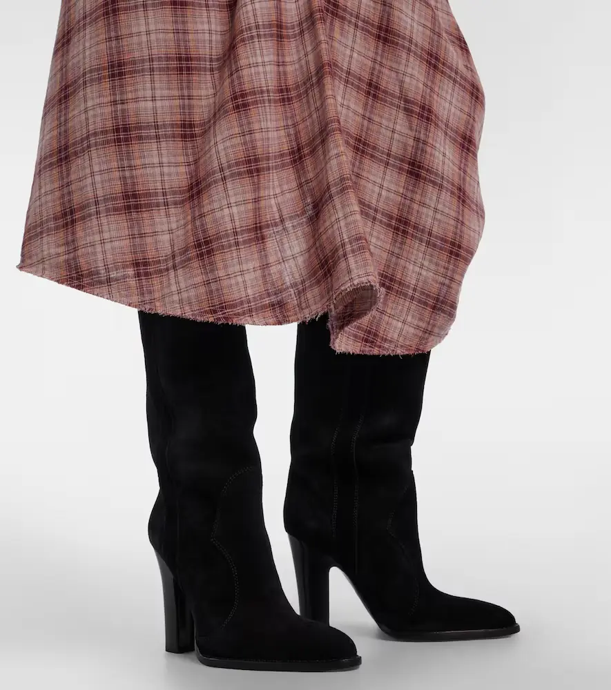 Paris Texas Lavinia suede knee-high boots | Thumbnail 6 Paris Texas Lavinia suede knee-high boots | Thumbnail 6