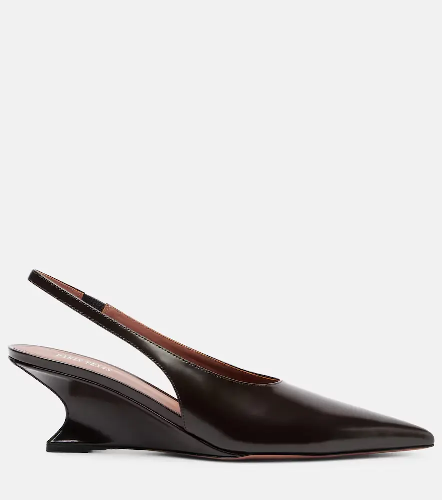 Paris Texas Nina leather slingback pumps | Thumbnail 2 Paris Texas Nina leather slingback pumps | Thumbnail 2