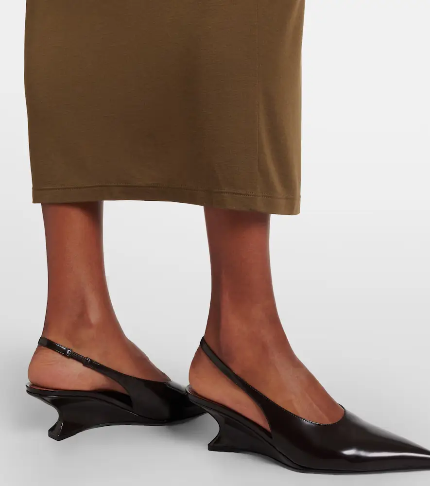 Paris Texas Nina leather slingback pumps | Thumbnail 6 Paris Texas Nina leather slingback pumps | Thumbnail 6