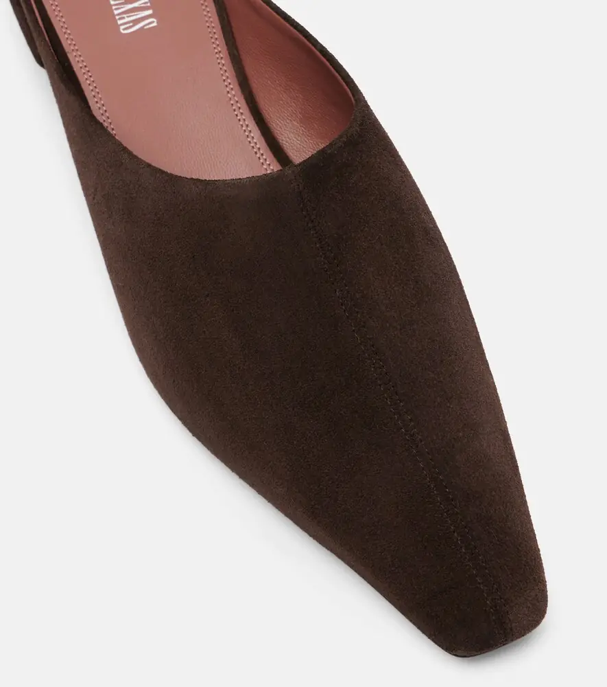 Paris Texas Belle 25 suede mules | Thumbnail 4 Paris Texas Belle 25 suede mules | Thumbnail 4