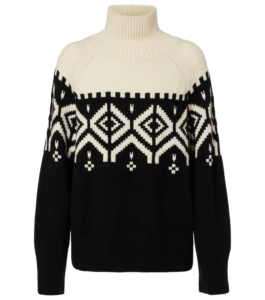 Altuzarra Hamilton Fair Isle wool turtleneck sweater