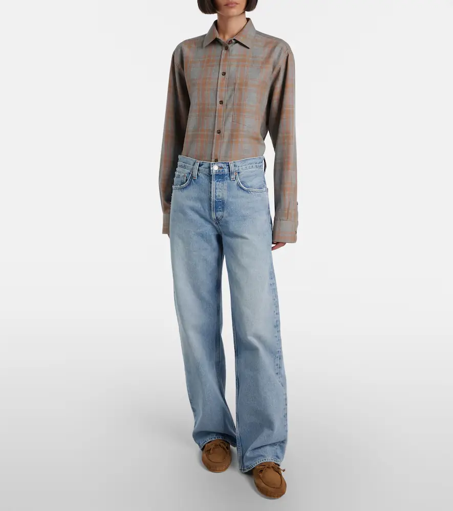 Agolde Arc 32 wide-leg jeans | Thumbnail 4
