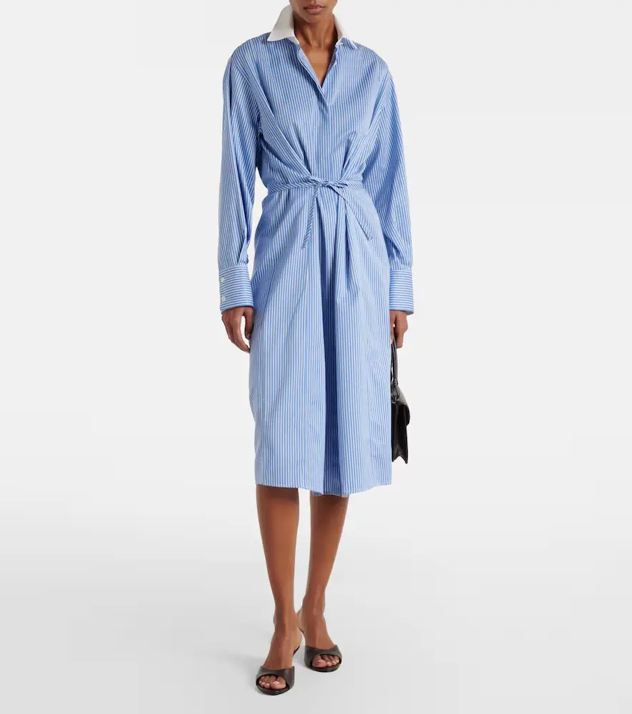 Altuzarra Floyd pinstripe cotton poplin shirt dress | Thumbnail 5