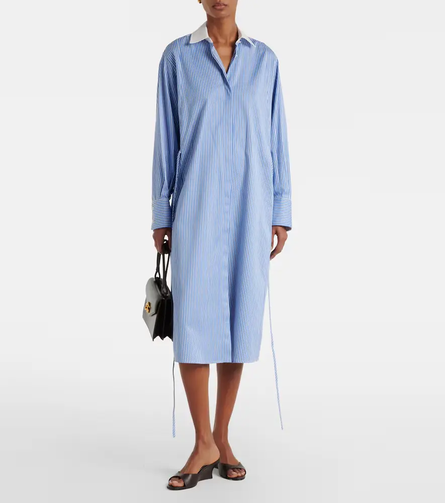 Altuzarra Floyd pinstripe cotton poplin shirt dress | Thumbnail 6