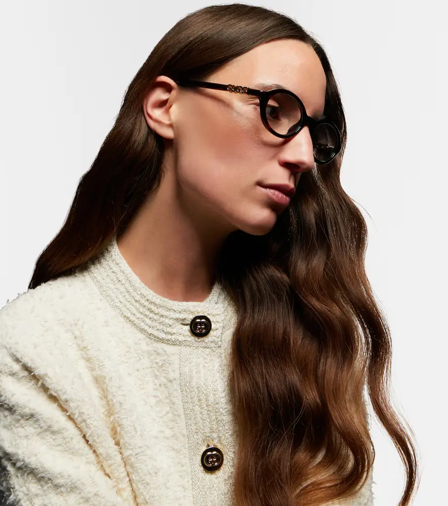 Gucci Signoria oval glasses | Thumbnail 4