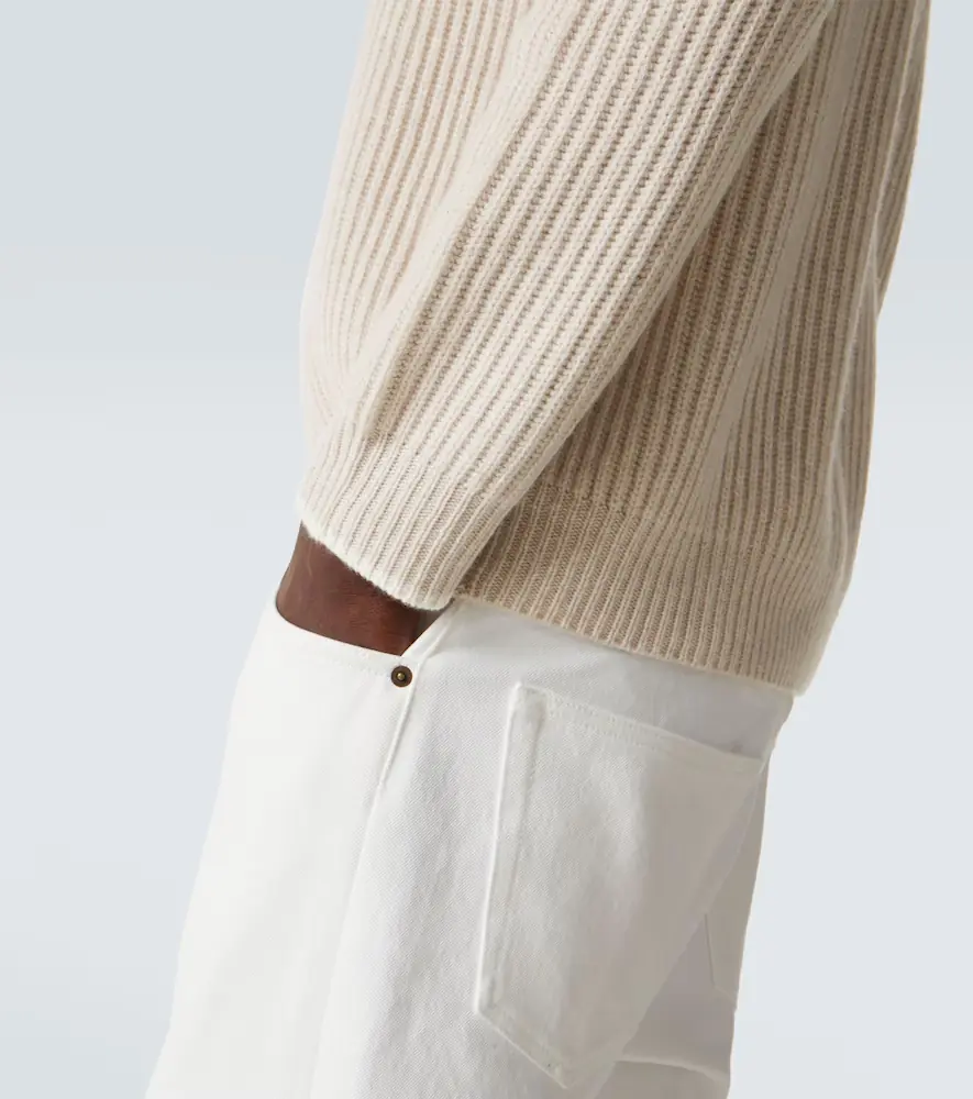 Arch4 Hooded ribbed-knit cashmere zip-up cardigan | Thumbnail 7 Arch4 Hooded ribbed-knit cashmere zip-up cardigan | Thumbnail 7