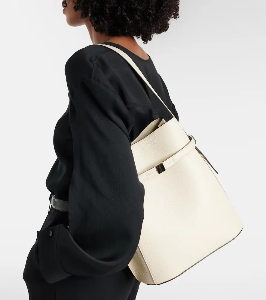 Toteme Large leather bucket bag | Thumbnail 4