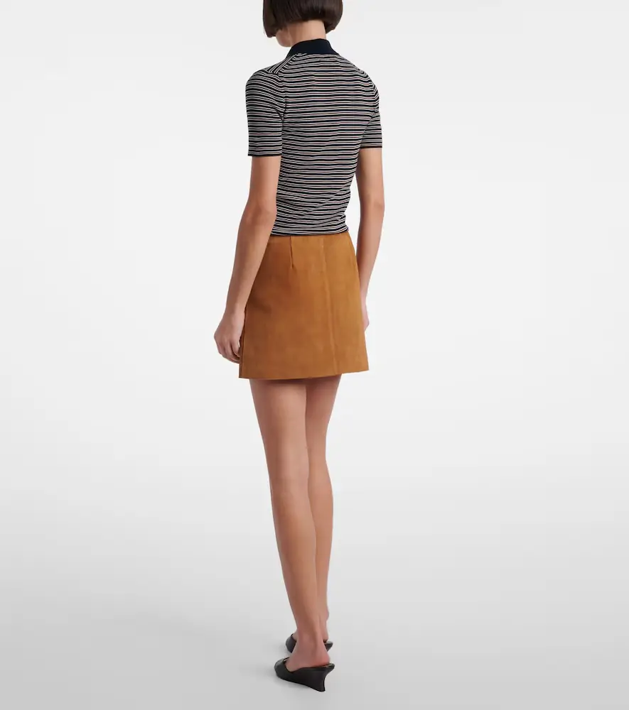 AMI PARIS Suede miniskirt | Thumbnail 5
