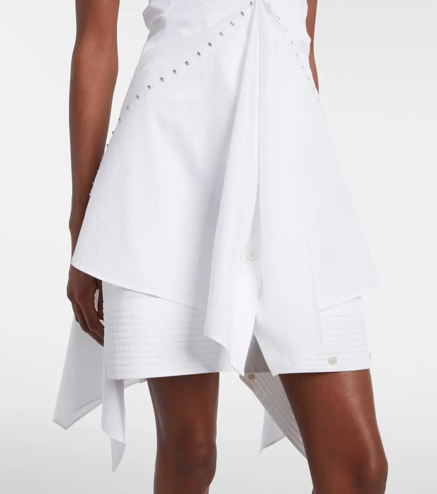 Alexander McQueen Ruffled cotton minidress | Thumbnail 5 Alexander McQueen Ruffled cotton minidress | Thumbnail 5