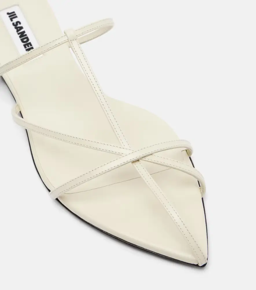 Jil Sander Cage leather sandals | Thumbnail 2