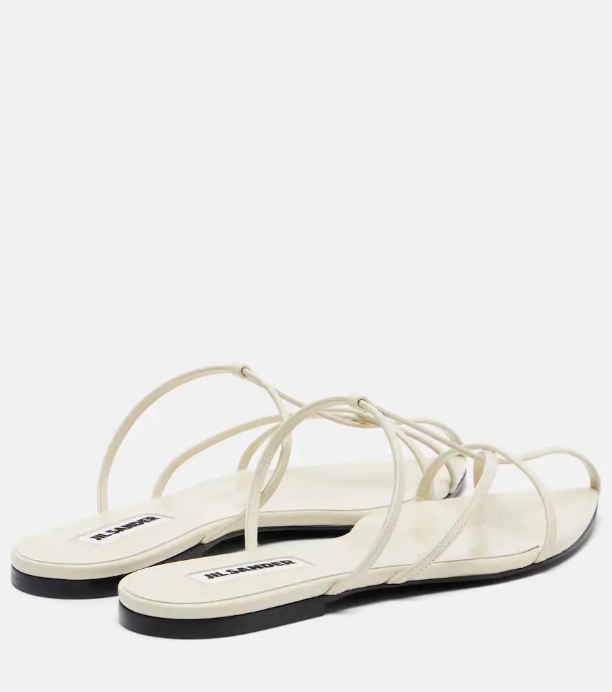 Jil Sander Cage leather sandals | Thumbnail 3