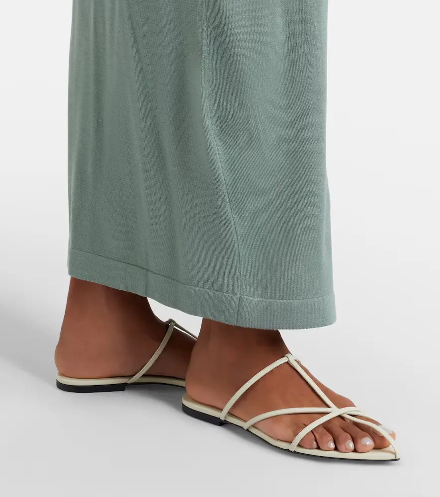 Jil Sander Cage leather sandals | Thumbnail 5