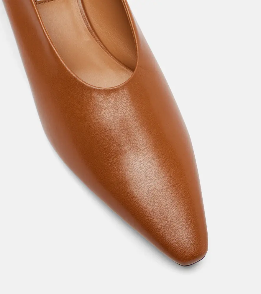 Jil Sander Ring leather pumps | Thumbnail 2