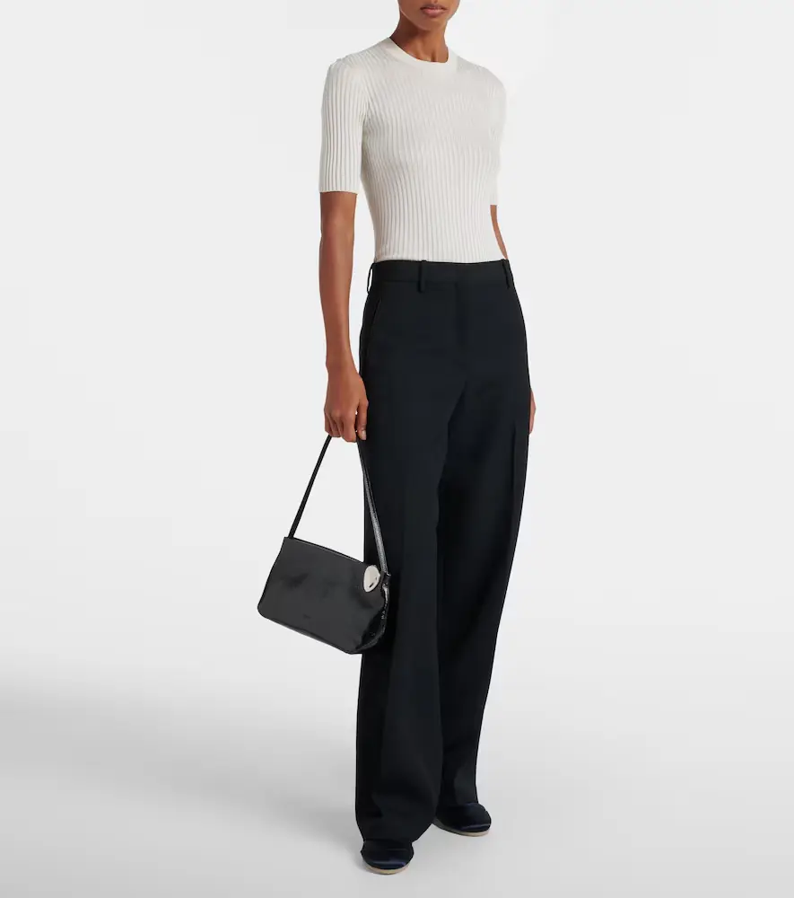 Jil Sander Etage satin sneakers | Thumbnail 5