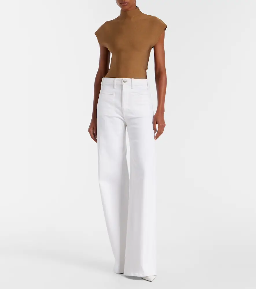 Khaite Delmonico high-rise wide-leg jeans | Thumbnail 2 Khaite Delmonico high-rise wide-leg jeans | Thumbnail 2