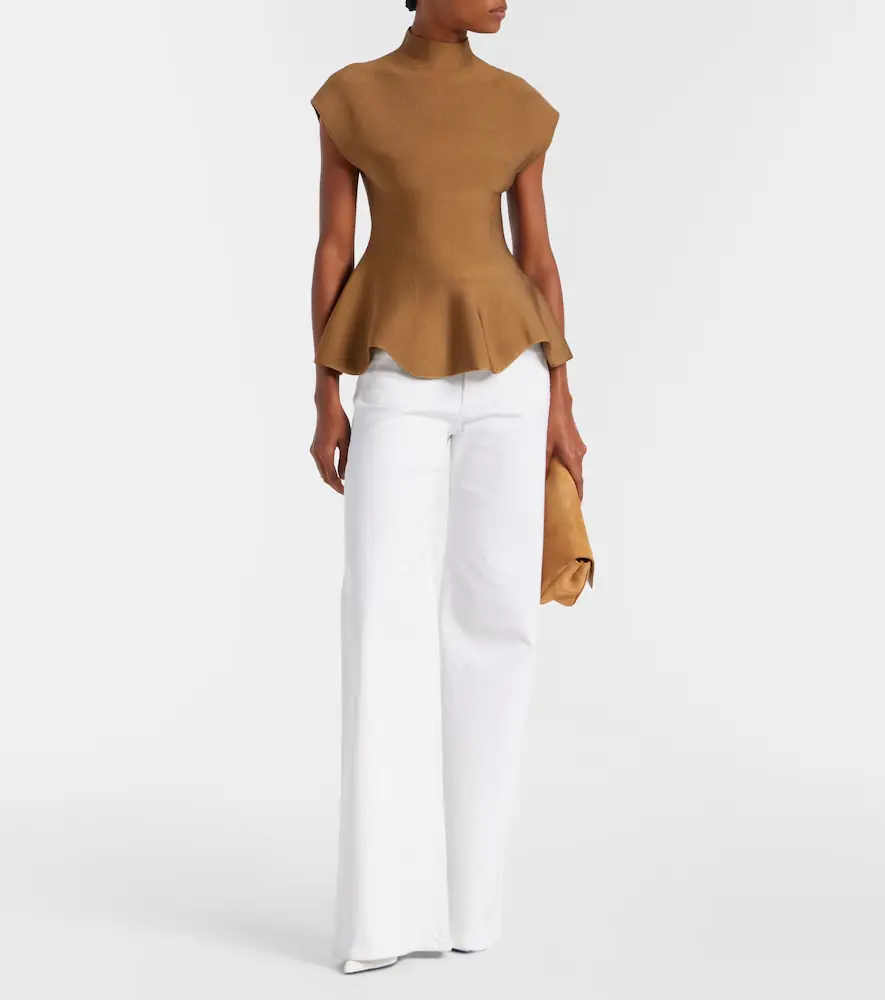 Khaite Delmonico high-rise wide-leg jeans | Thumbnail 3 Khaite Delmonico high-rise wide-leg jeans | Thumbnail 3