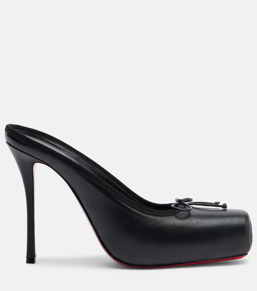 Christian Louboutin Cassia leather mules | Thumbnail 3