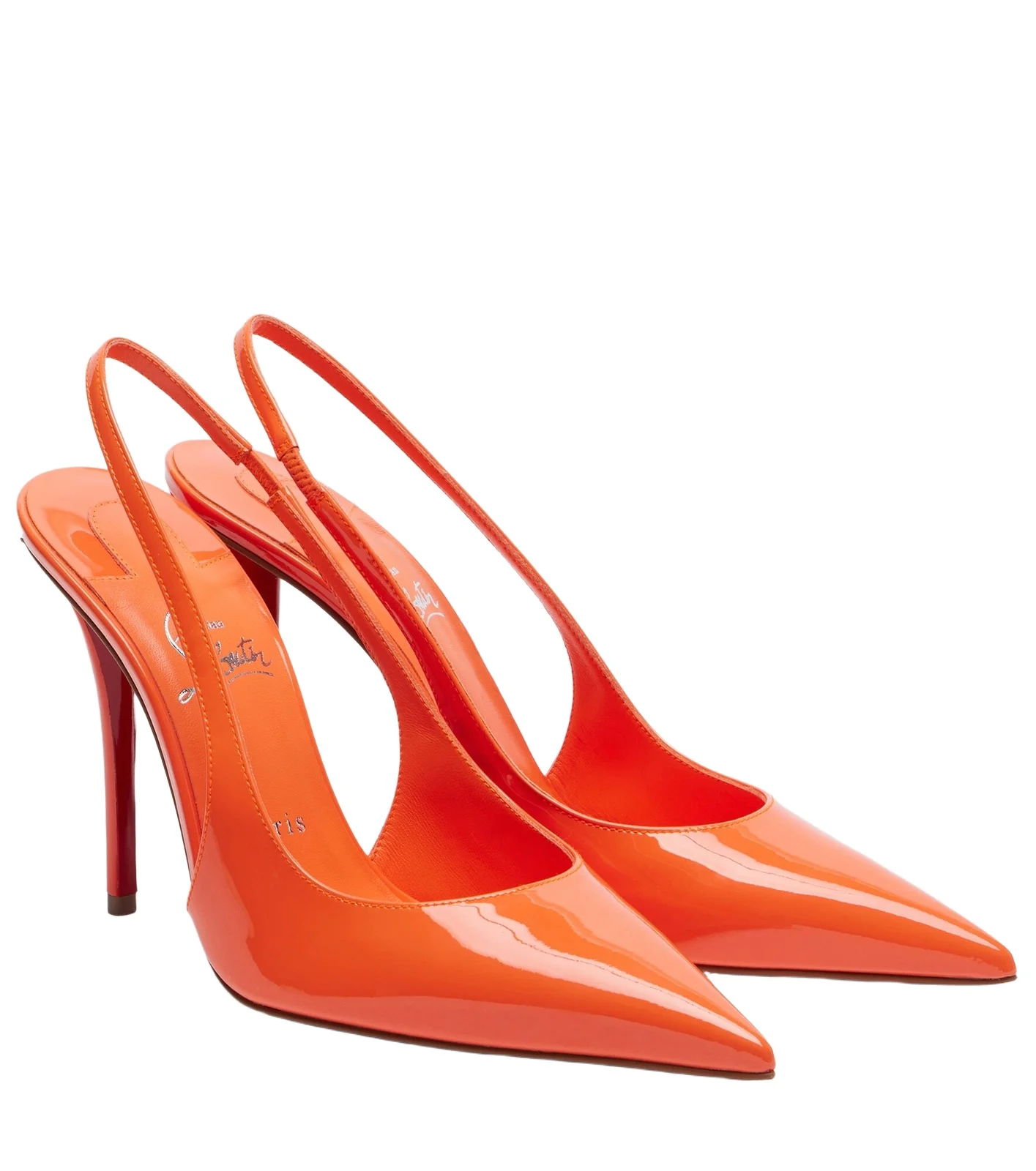 Miss Z 100 patent leather slingback pumps Miss Z 100 patent leather slingback pumps
