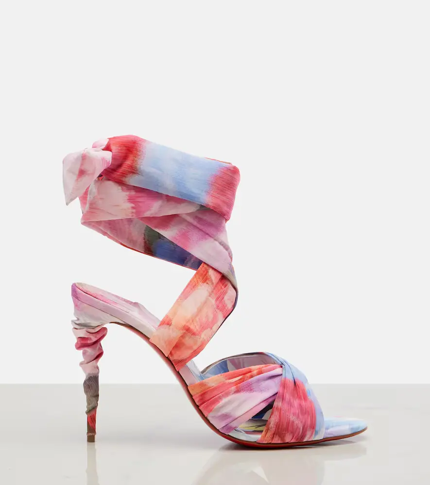 Christian Louboutin Affabula floral sandals | Thumbnail 2