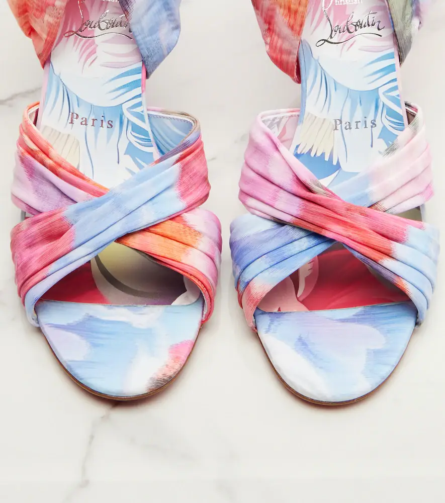 Christian Louboutin Affabula floral sandals | Thumbnail 3