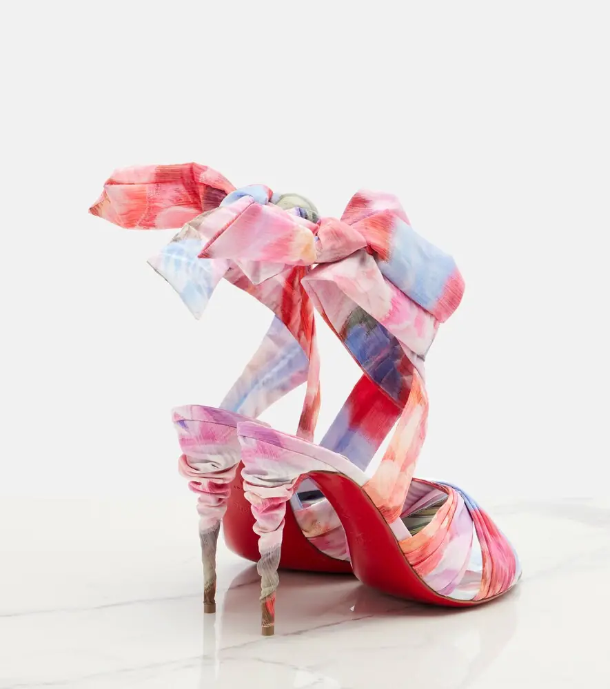Christian Louboutin Affabula floral sandals | Thumbnail 4