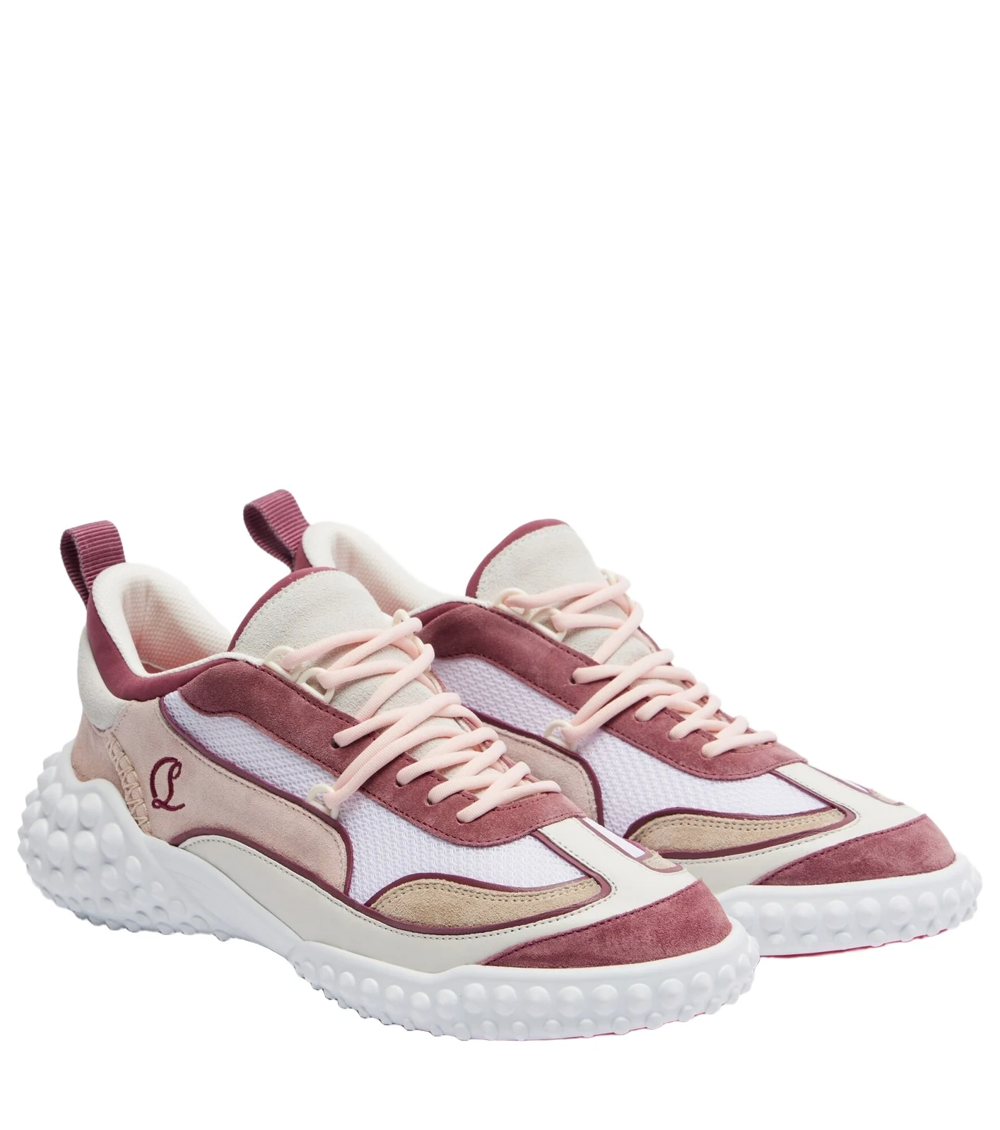 Mara suede and mesh sneakers Mara suede and mesh sneakers