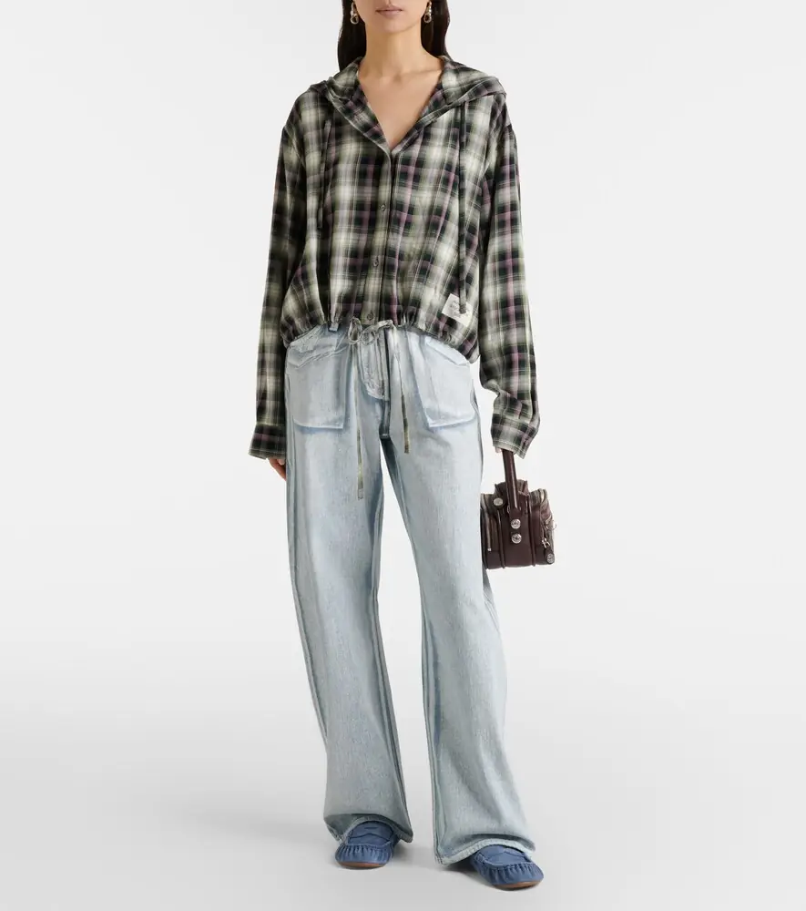 Acne Studios Page wide-leg jeans | Thumbnail 4