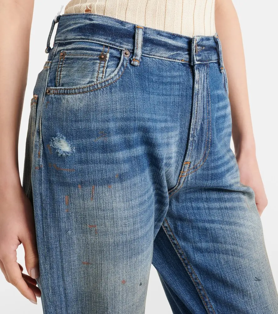 Acne Studios 2025F distressed flared jeans | Thumbnail 7 Acne Studios 2025F distressed flared jeans | Thumbnail 7