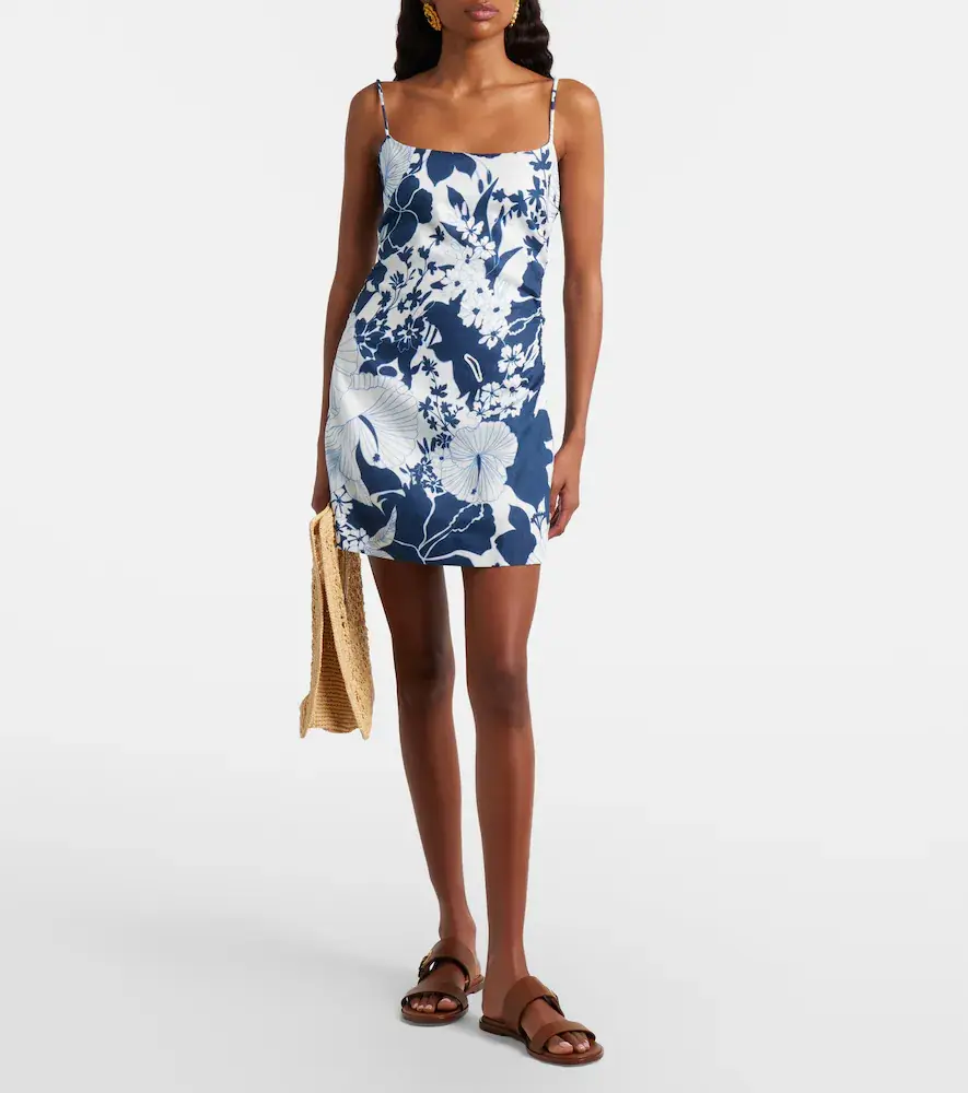 SIR. Paradiso floral linen minidress | Thumbnail 3 SIR. Paradiso floral linen minidress | Thumbnail 3