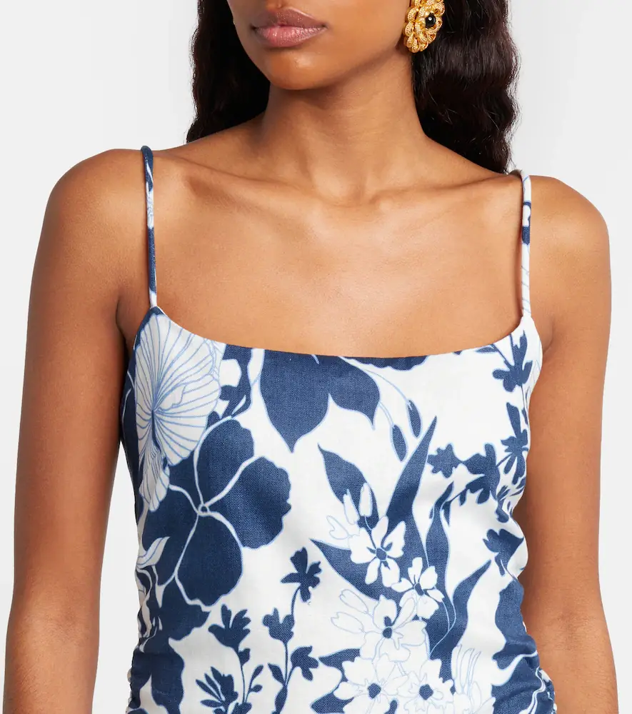 SIR. Paradiso floral linen minidress | Thumbnail 5 SIR. Paradiso floral linen minidress | Thumbnail 5