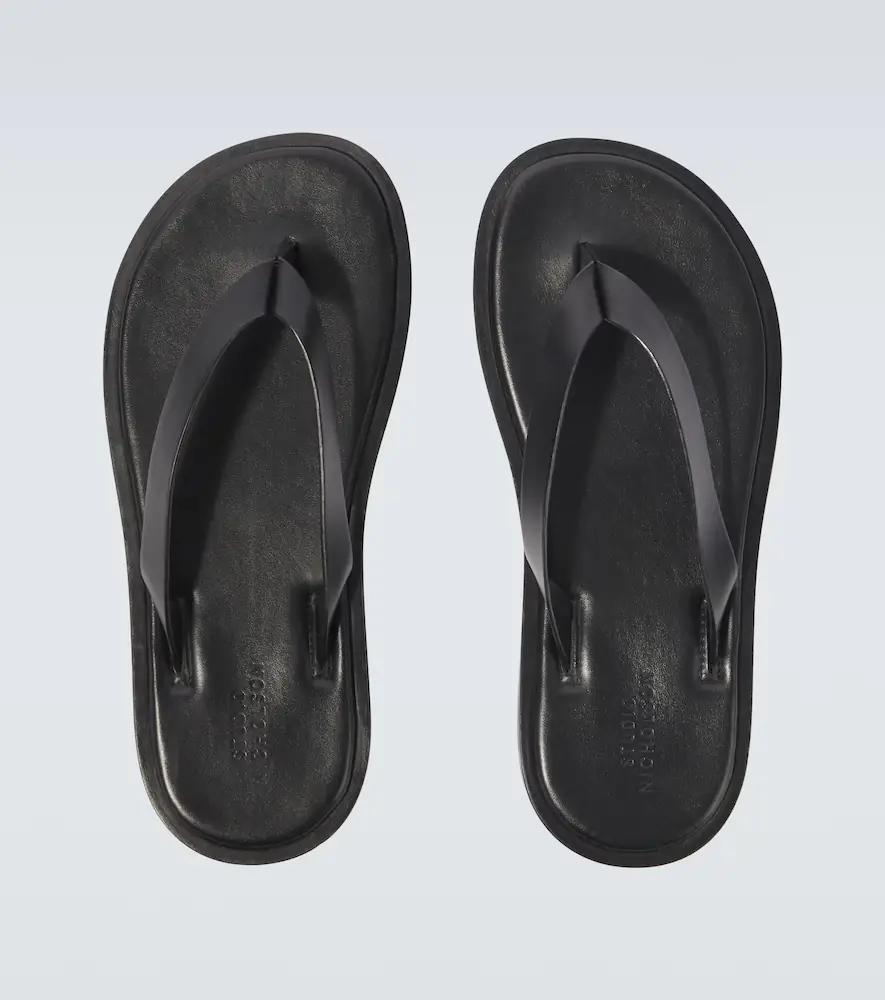 Studio Nicholson Curren leather thong sandals | Thumbnail 2 Studio Nicholson Curren leather thong sandals | Thumbnail 2