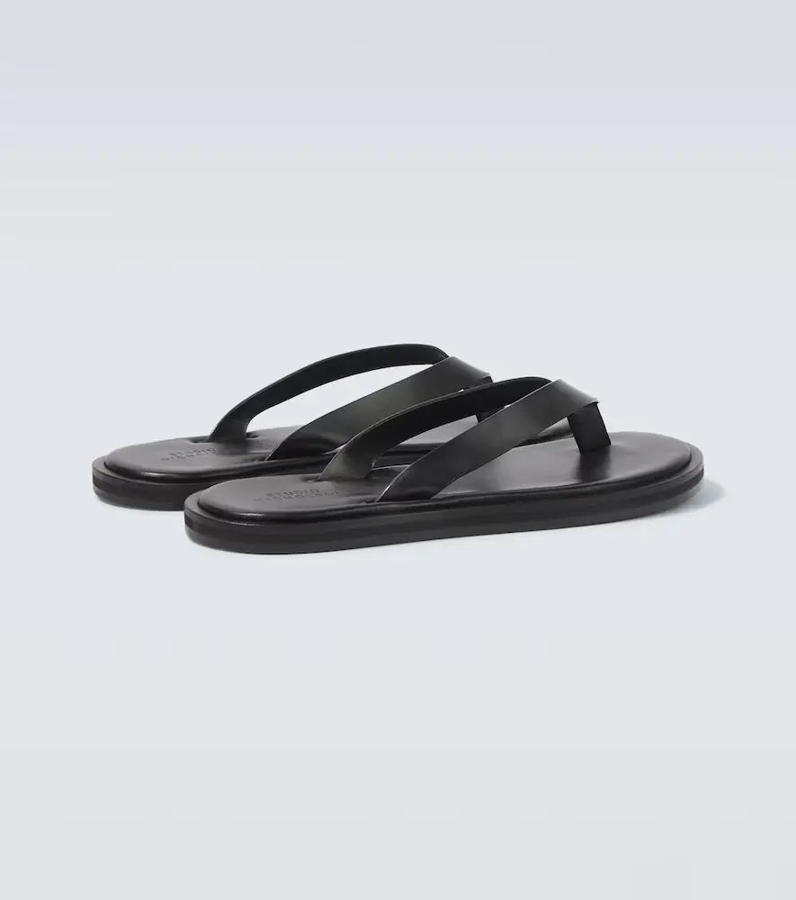 Studio Nicholson Curren leather thong sandals | Thumbnail 4 Studio Nicholson Curren leather thong sandals | Thumbnail 4