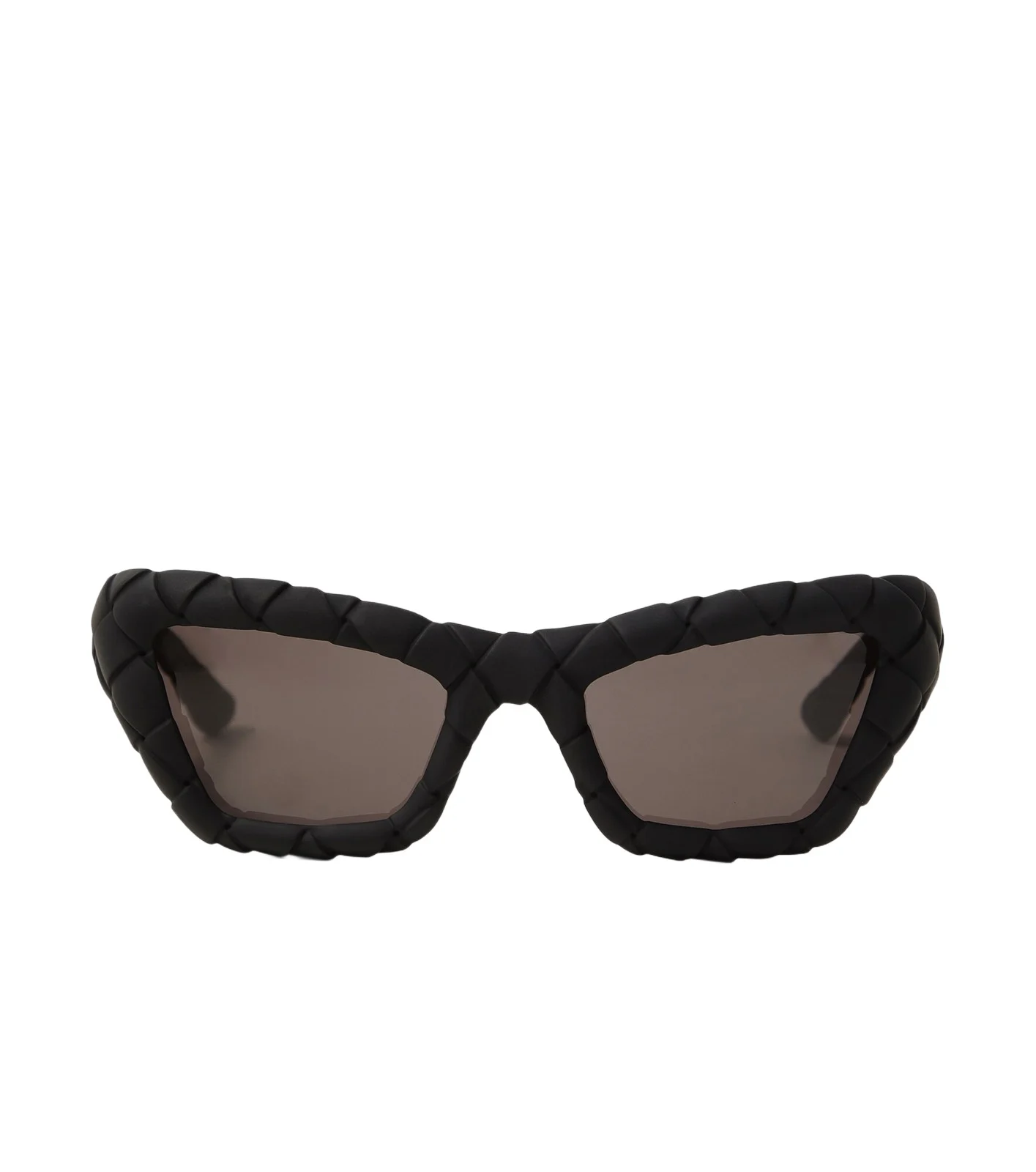 Intrecciato rectangular sunglasses