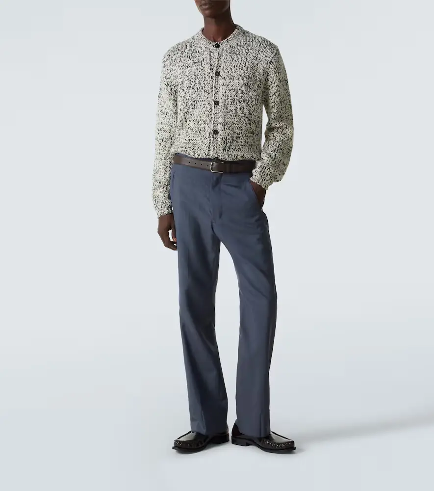 Prada Virgin wool cardigan | Thumbnail 4