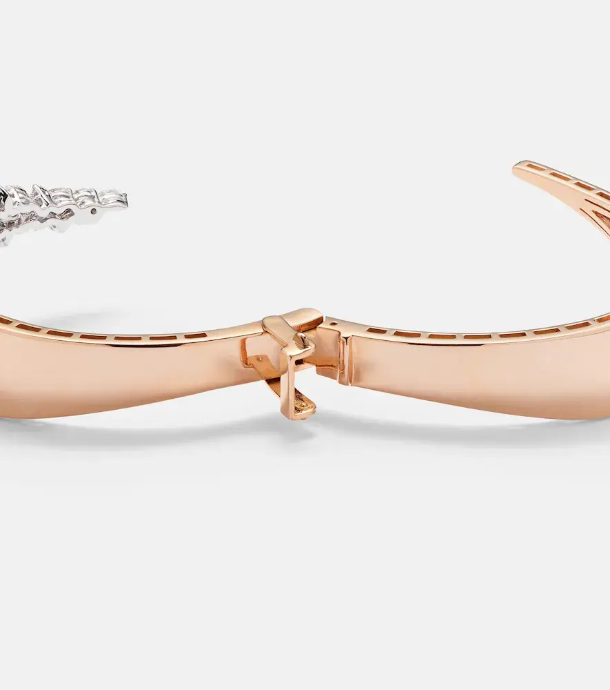 YEPREM 18kt rose and white gold bracelet with diamonds | Thumbnail 2 YEPREM 18kt rose and white gold bracelet with diamonds | Thumbnail 2