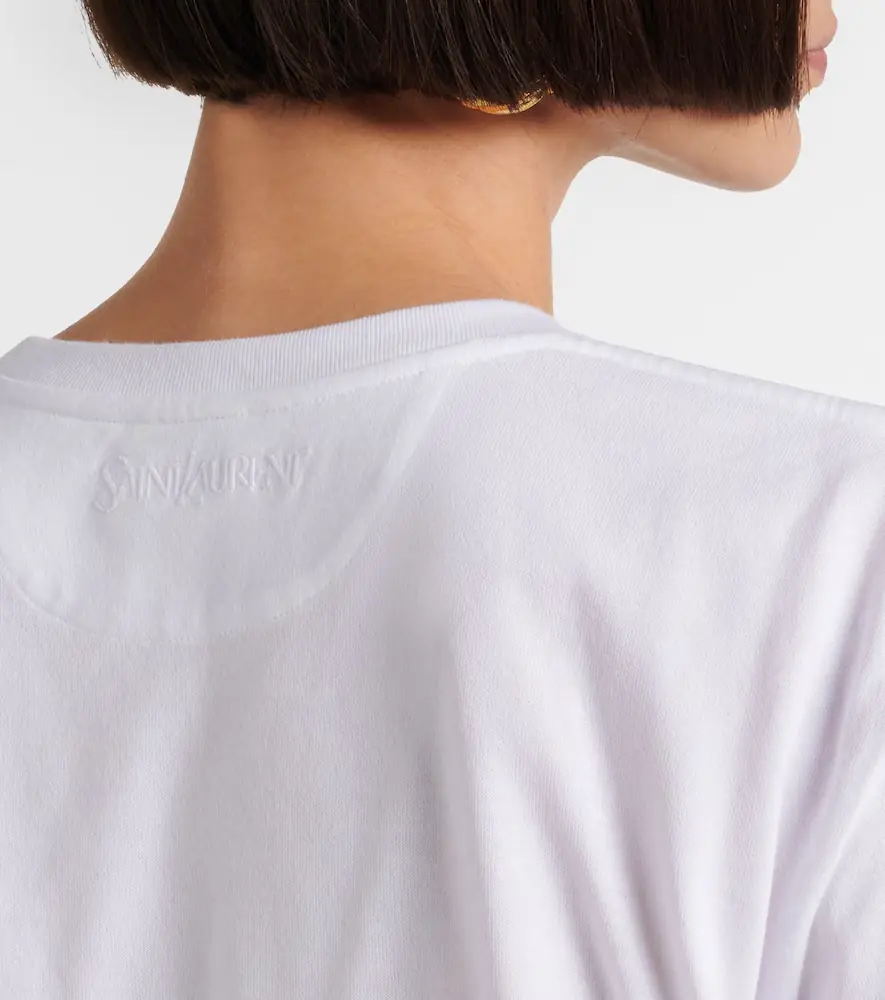 Saint Laurent Cotton jersey T-shirt | Thumbnail 5