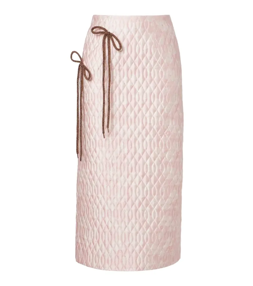Simone Rocha Floral quilted pencil skirt | Image 1 Simone Rocha Floral quilted pencil skirt | Image 1