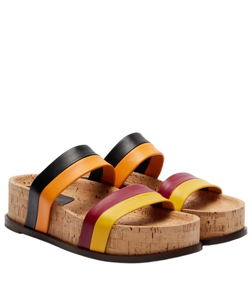 Gabriela Hearst Striker leather platform sandals