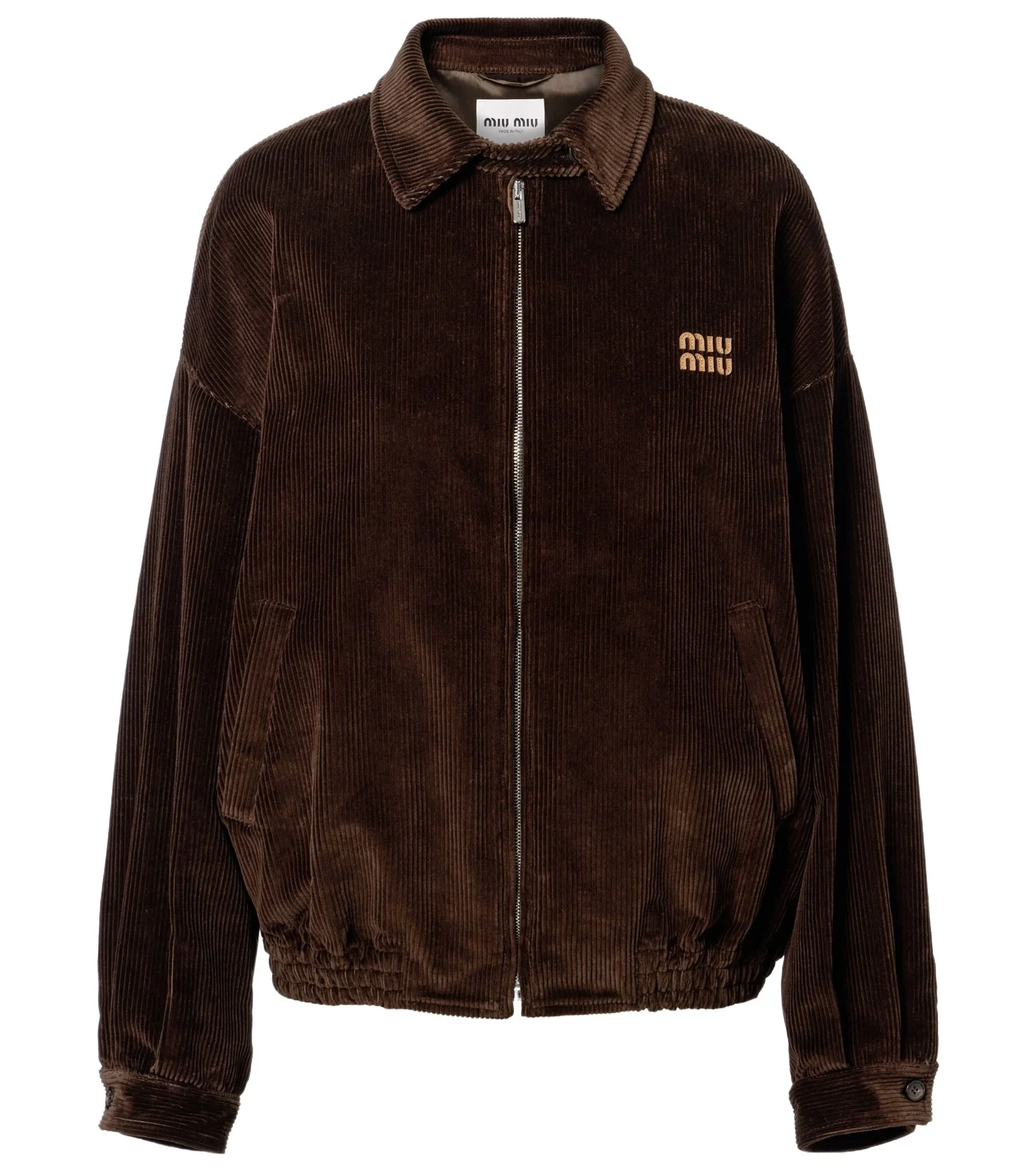 Oversized cotton corduroy blouson jacket Oversized cotton corduroy blouson jacket