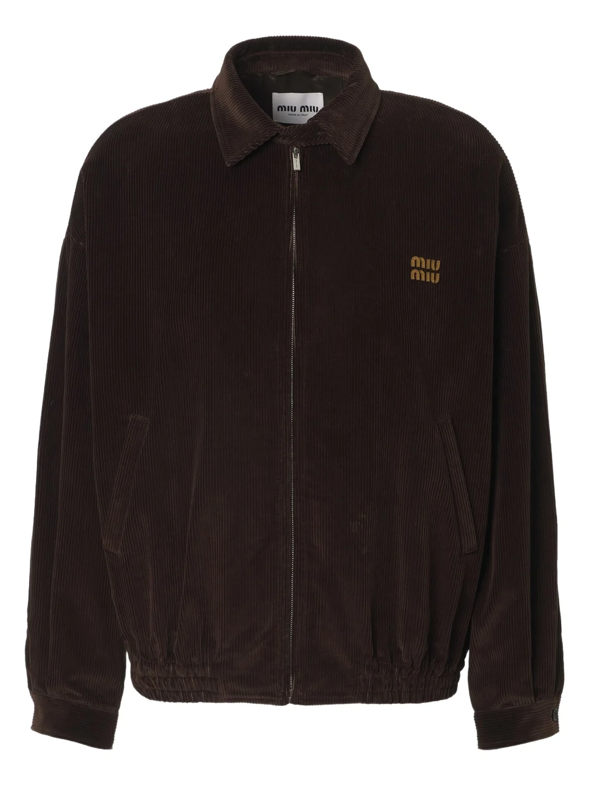 Cotton corduroy blouson jacket Cotton corduroy blouson jacket