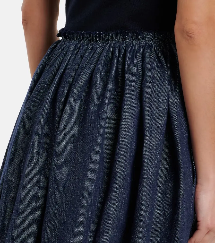 Gabriela Hearst Eloran linen midi skirt | Thumbnail 3 Gabriela Hearst Eloran linen midi skirt | Thumbnail 3