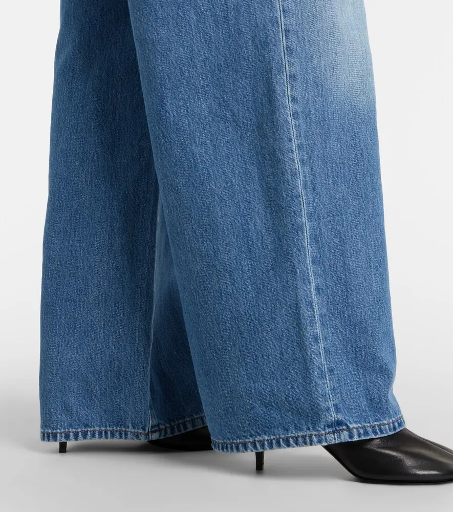 7 For All Mankind Double Layer Slouchy wide-leg jeans | Thumbnail 3