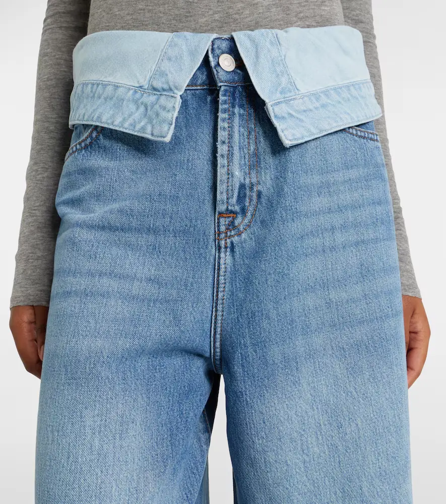 7 For All Mankind Double Layer Slouchy wide-leg jeans | Thumbnail 4