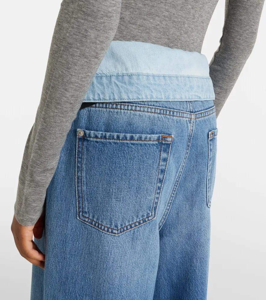 7 For All Mankind Double Layer Slouchy wide-leg jeans | Thumbnail 6