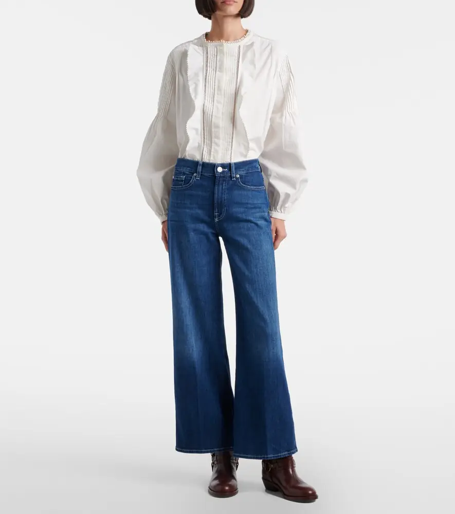 7 For All Mankind Lotta Ankle wide-leg jeans | Thumbnail 4