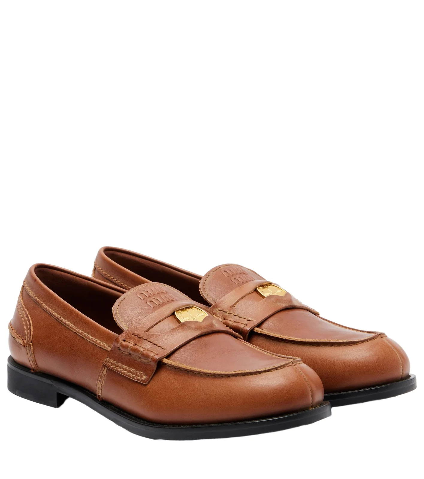 Leather penny loafers Leather penny loafers