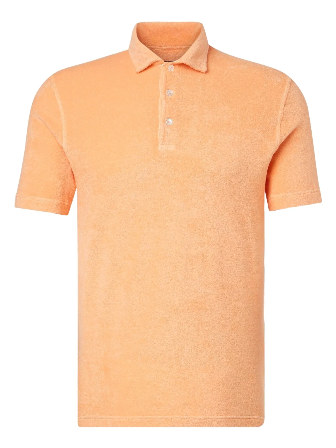FEDELI Mondial cotton terry polo shirt