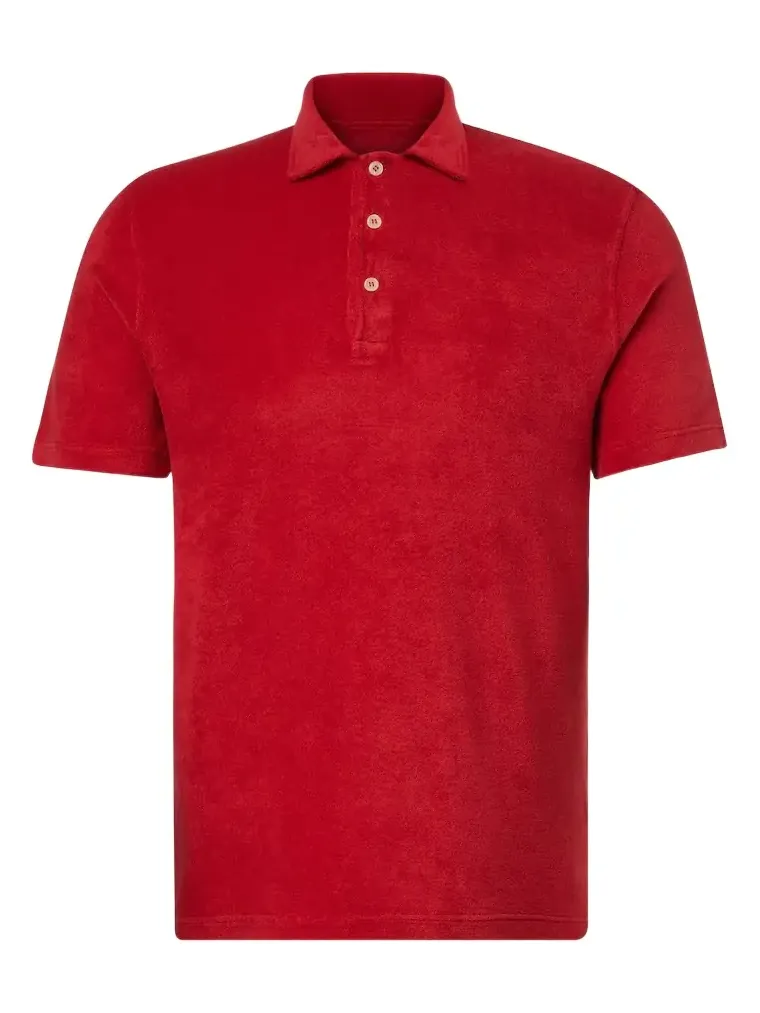 Mondial cotton terry polo shirt