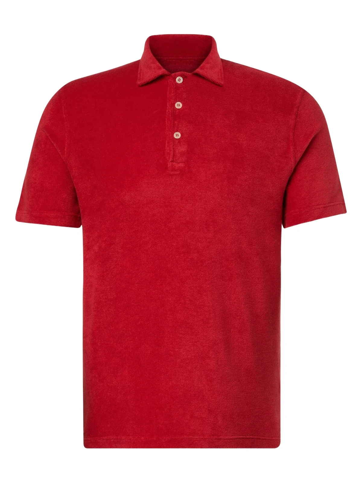 FEDELI Mondial cotton terry polo shirt